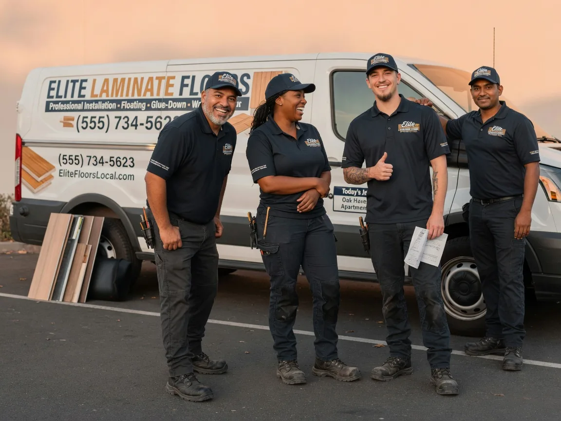 Laminate flooring installation company in Finley, OK